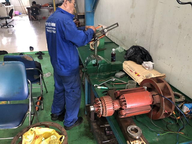 bao duong cuon day dau phat dien.