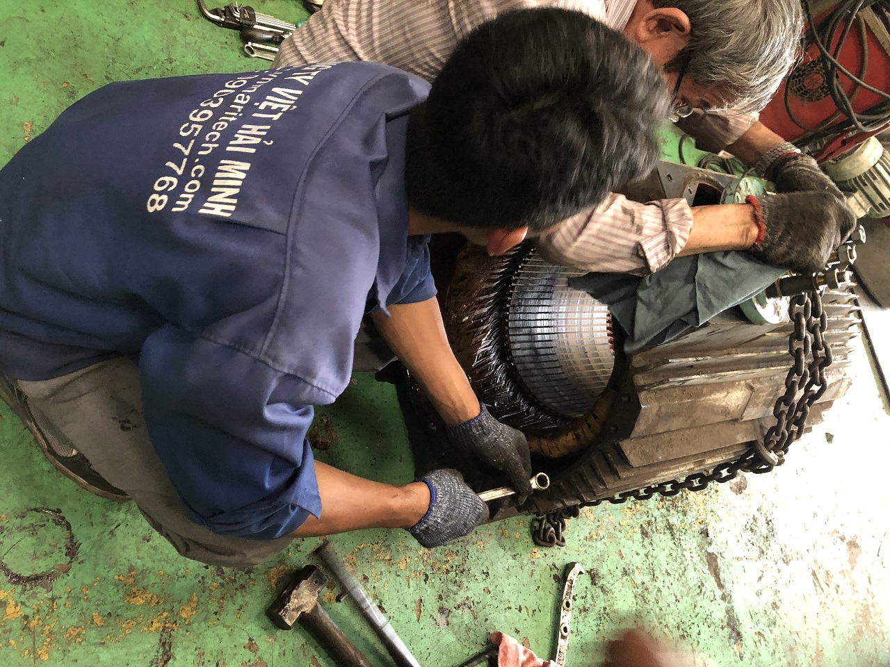 sua chua motor dien tai quan 7