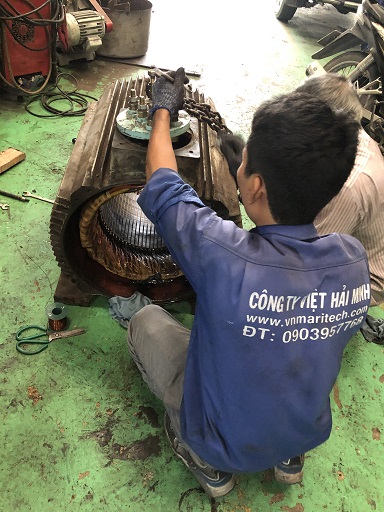 sua chua bao tri bao duong dong co quat hut bui go cong nghiep