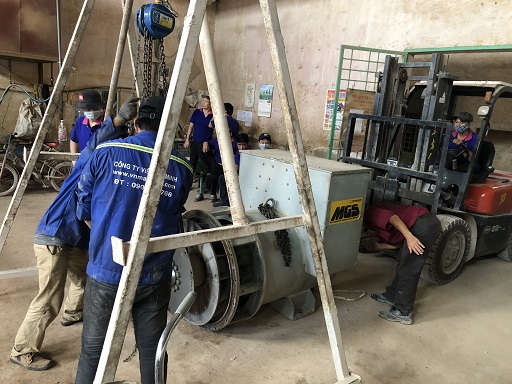 sua chua dau may phat dien Hữu Toàn