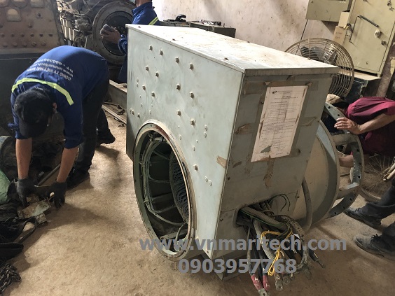 quan lai dau may phat dien Iveco