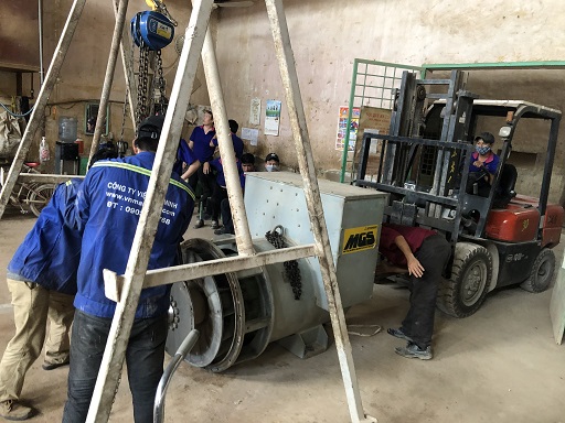sua chua dau may phat dien Iveco