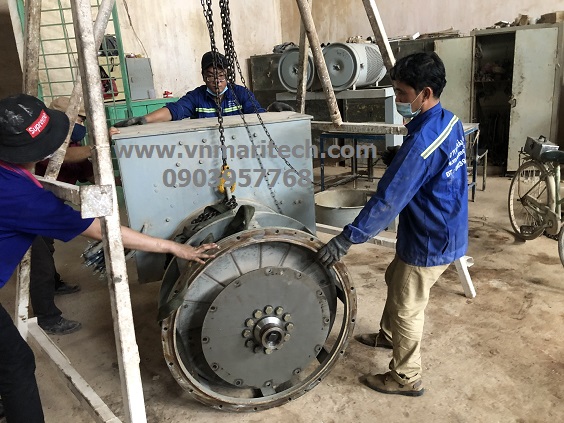 bao tri bao duong dau phat may phat dien Weichai