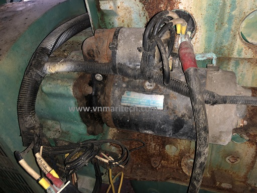 sua motor de may phat dien Komatsu