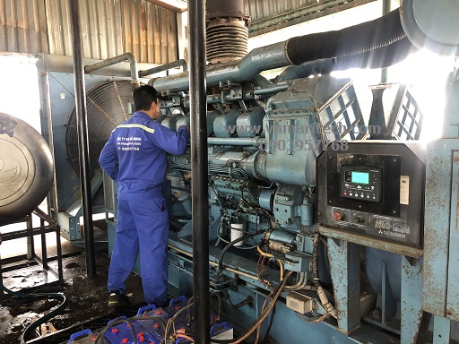sua chua bao duong dinh ky cho dong co Diesel