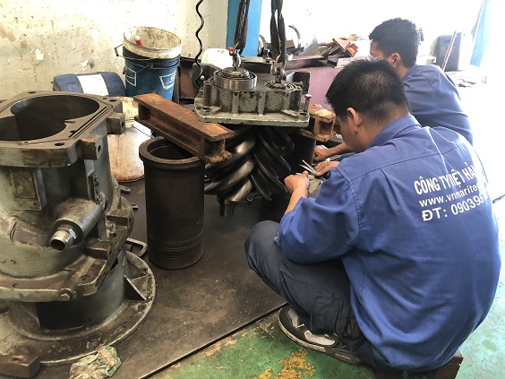 sua chua phuc hoi may nen khi truc vit