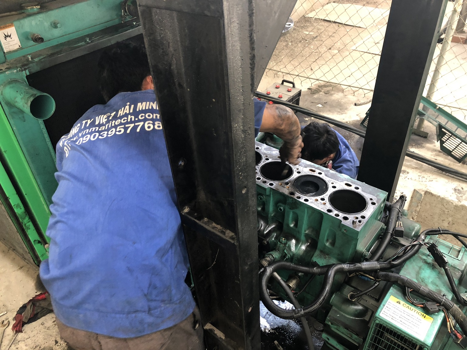 Sửa chữa bảo trì máy phát điện tại quận 2