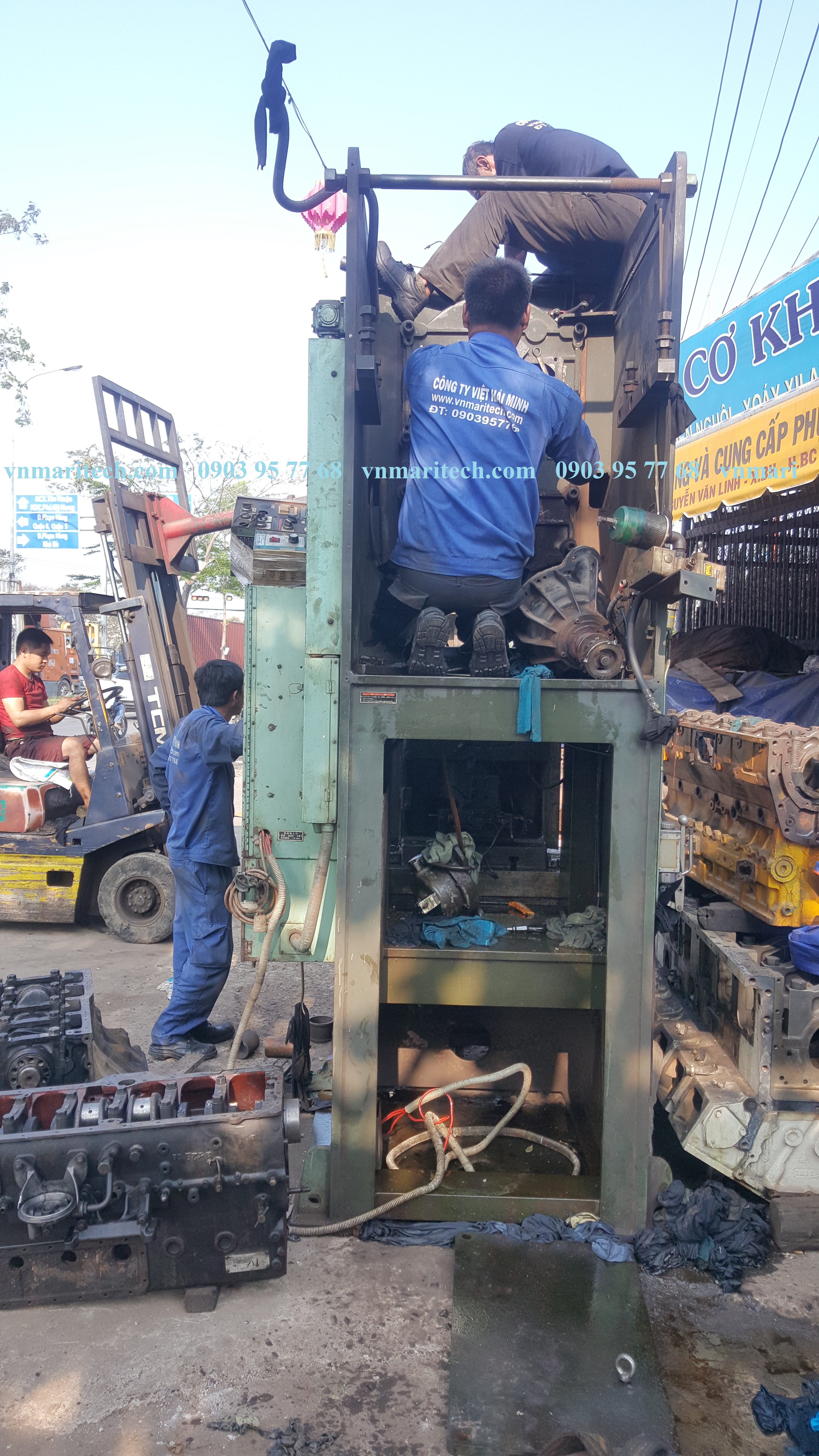 Dịch vụ sửa chữa máy dập