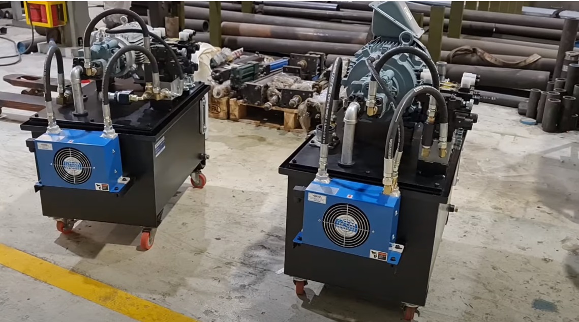 Sửa chữa trạm nguồn thủy lực