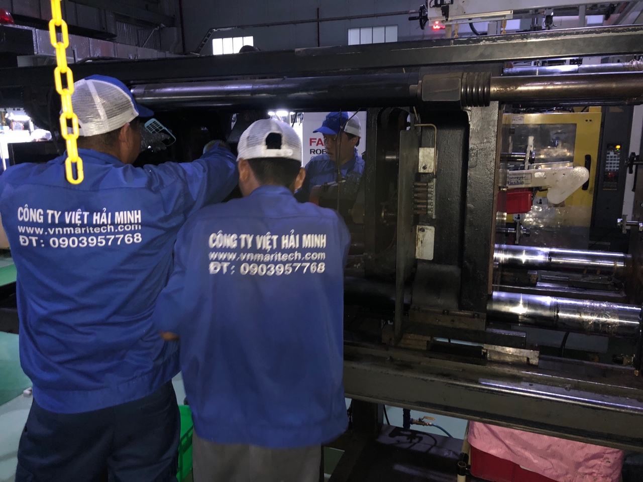 Sửa chữa máy ép nhựa