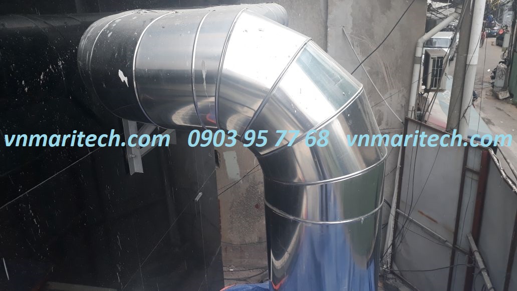 Ống thoát khói máy phát điện