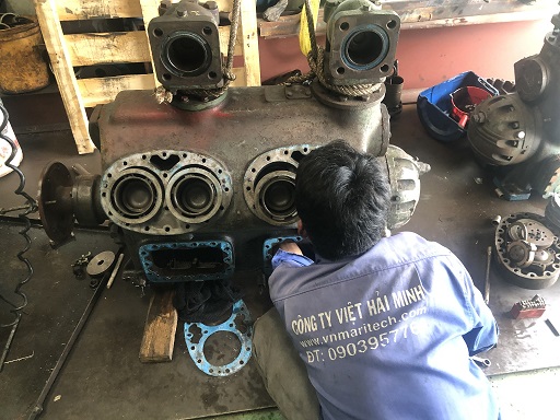 Sửa chữa máy nén lạnh chiller