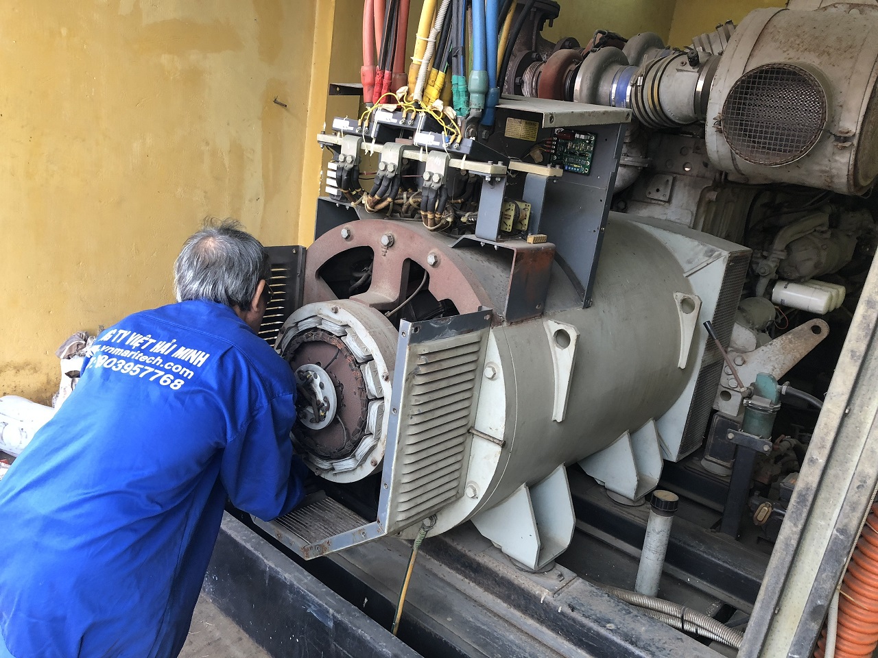 Sửa chữa bảo trì máy phát điện tại Bắc Tân Uyên