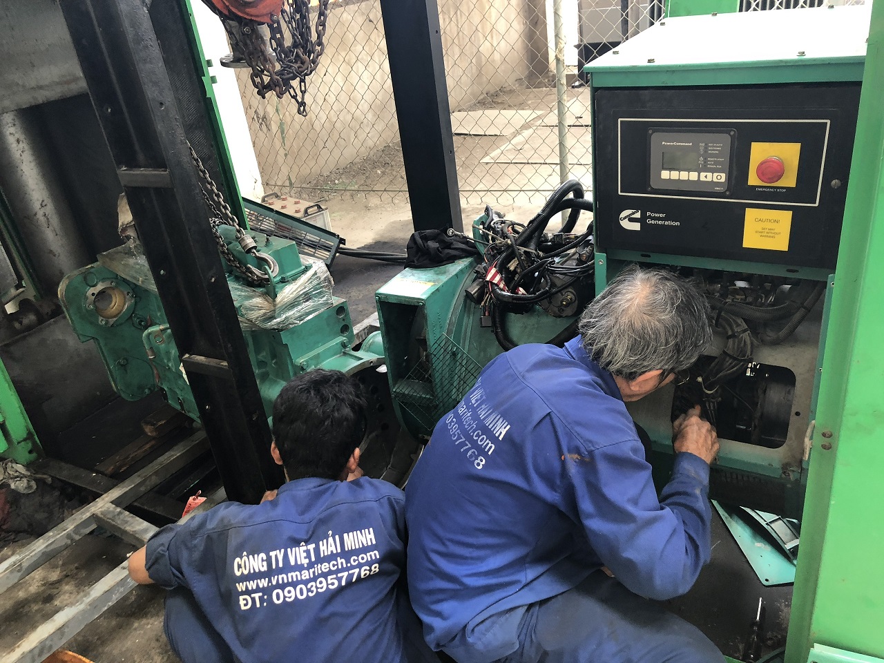 Sửa chữa bảo trì máy phát điện tại Bến Cát