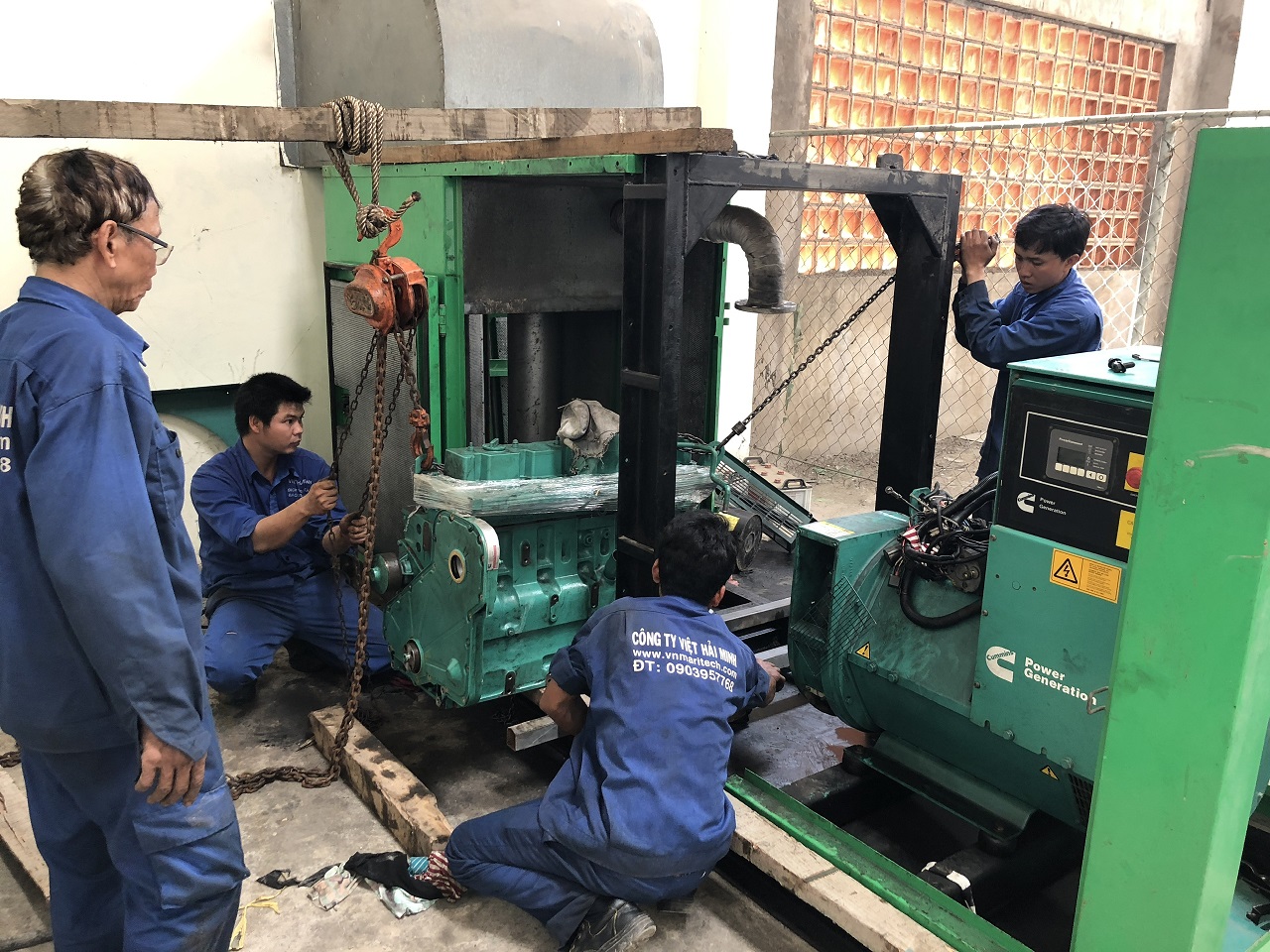 Sửa chữa bảo trì máy phát điện tại Bình Thạnh