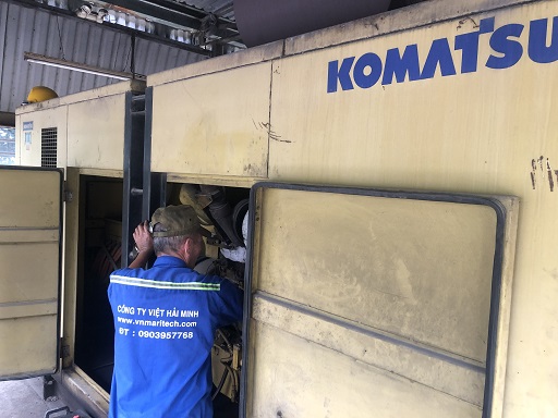 Sửa chữa bảo dưỡng máy phát điện Komatsu