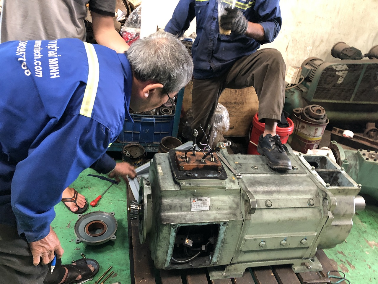 Sửa chữa motor tại Bắc Tân Uyên