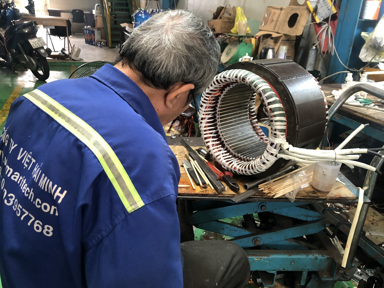 Sửa chữa motor điện tại thị xã Bến Cát