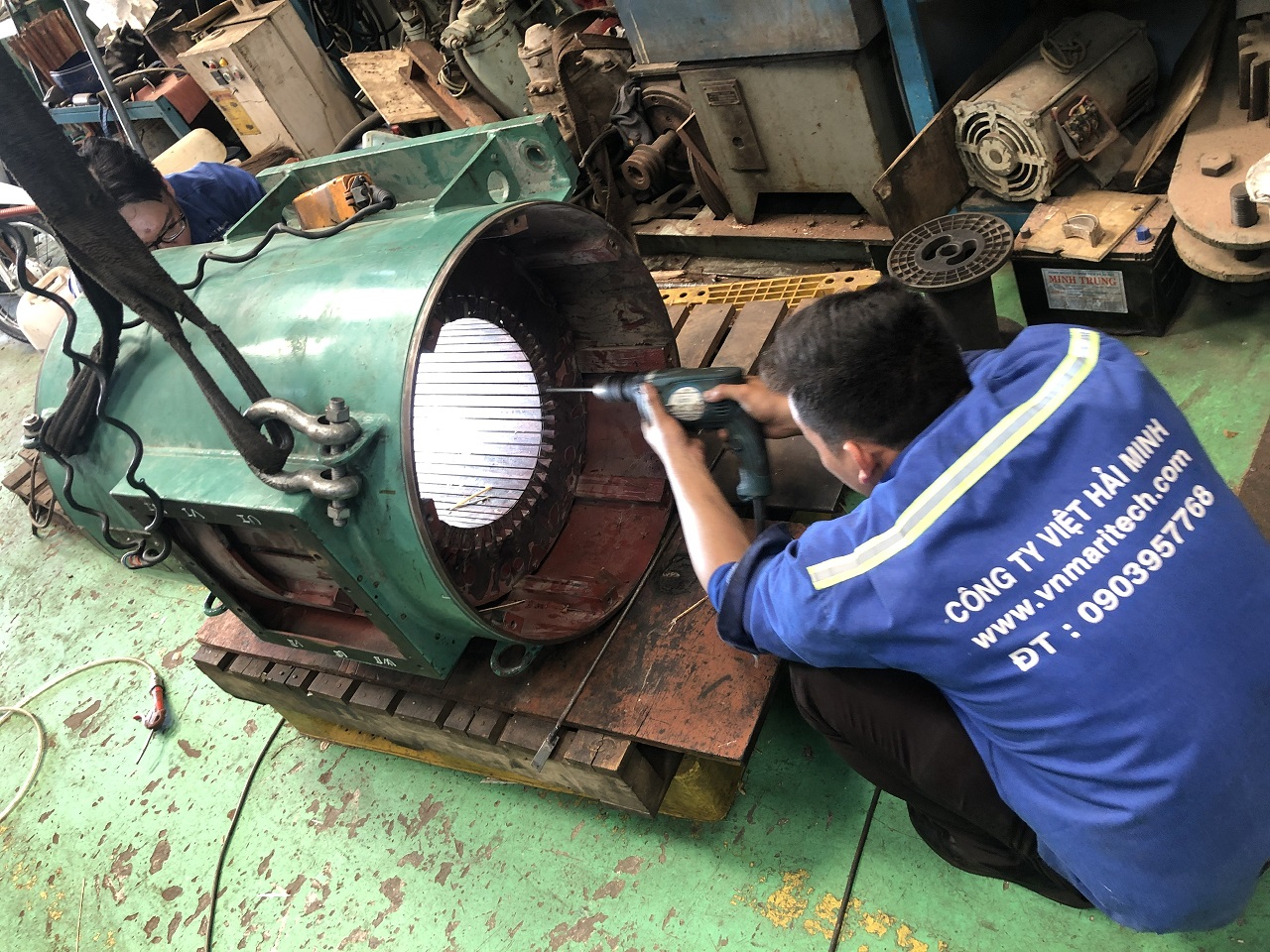 Sửa chữa motor tại Bình Dương