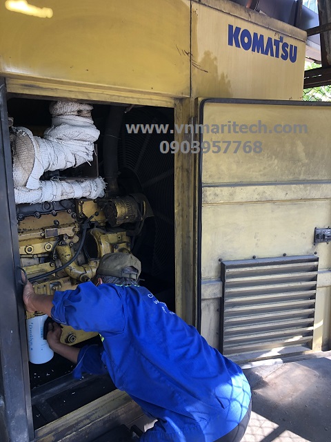 Sửa chữa máy phát điện Komatsu
