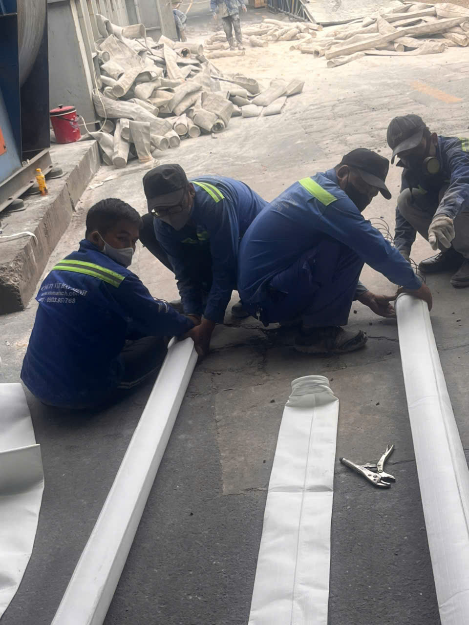 Đơn vị cung cấp và thay túi lọc bụi uy tín