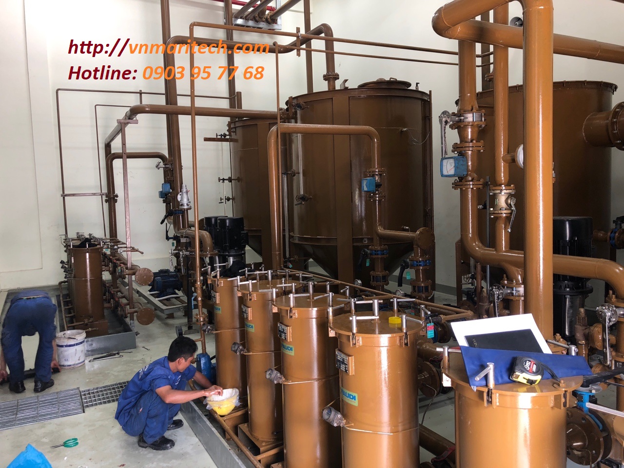 Một số công trình sơn máy móc thiết bị tiêu biểu
